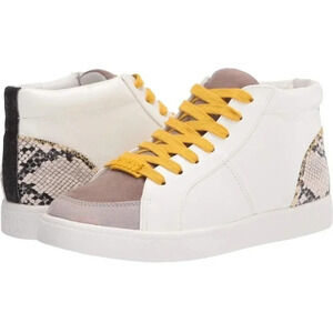 Circus by Sam Edelman Womens Deszi Design Lace up White Sneaker Size 9